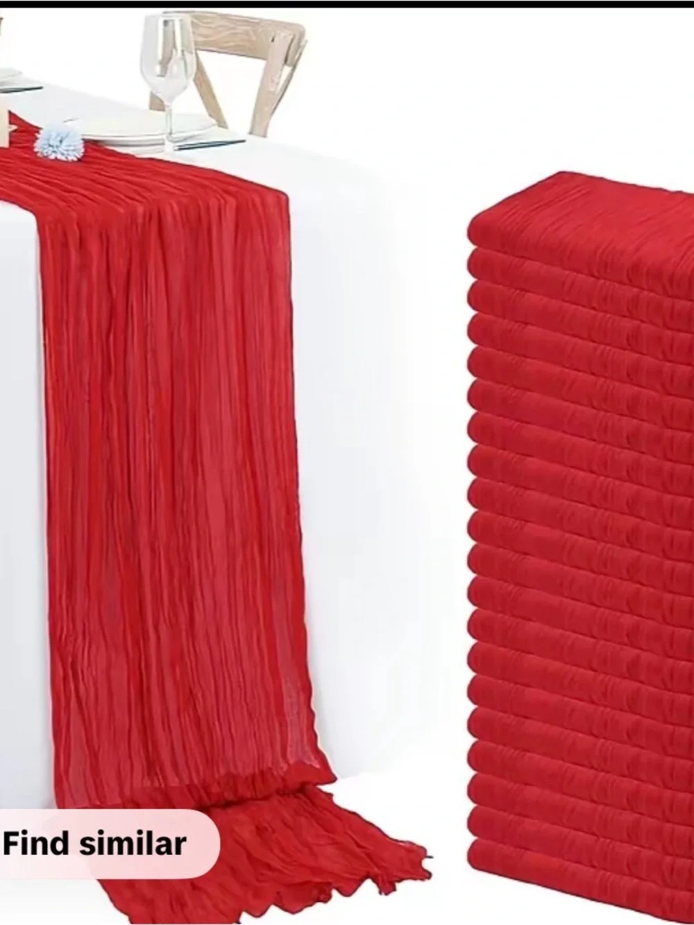 Red Cheesecloths - 20 Pack